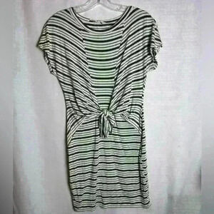 Altar’d State women’s tie front striped dress, size S